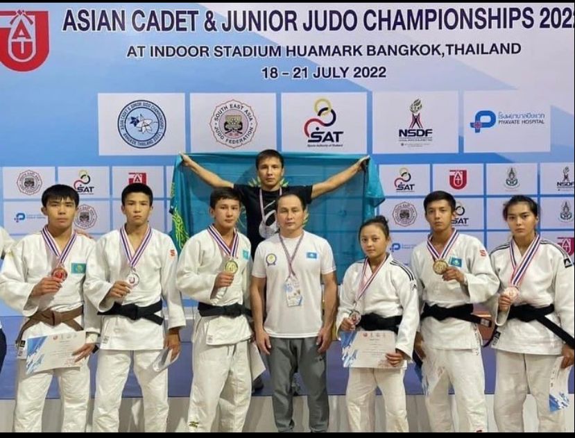 Дзюдодан кадеттер орталығы спортшыларының Азия чемпионатындағы нәтижелері